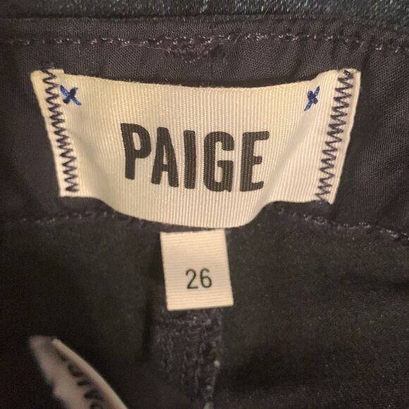 Paige Horton ultra Noble high rise skinny rayon blend tall woman’s jeans - Picture 10 of 13